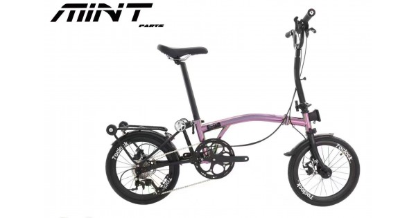 Mint T9B 碟煞摺疊車16吋9速